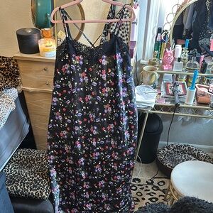 Amoureuse plus size peignoir set